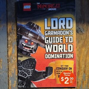 LEGO Ninjago Lord Garmadon Guide Book - Black and Red